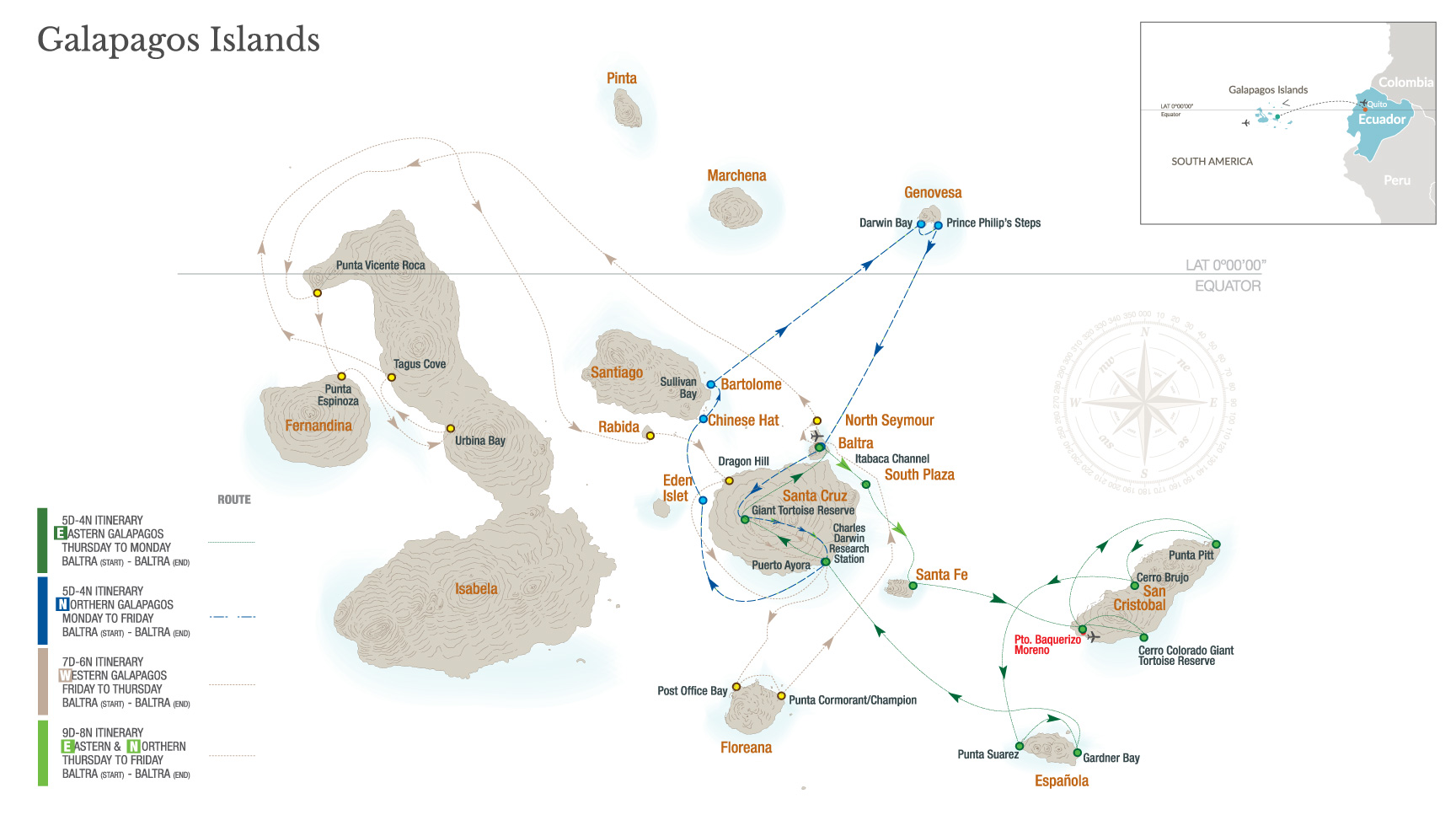 itinerary-map-yacht-la-pinta